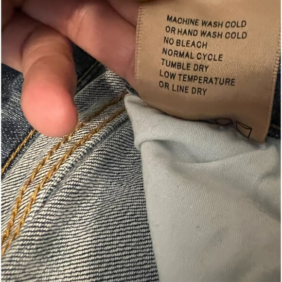 Driftwood Women's Audrey Jeans  Size 27  Distressed Straight Leg w Raw Hem - Picture 14 of 15